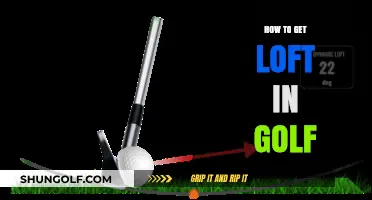 Mastering the Art of Loft in Golf: A Comprehensive Guide