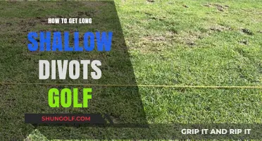 Mastering the Art of Long, Shallow Divots in Golf: A Guide