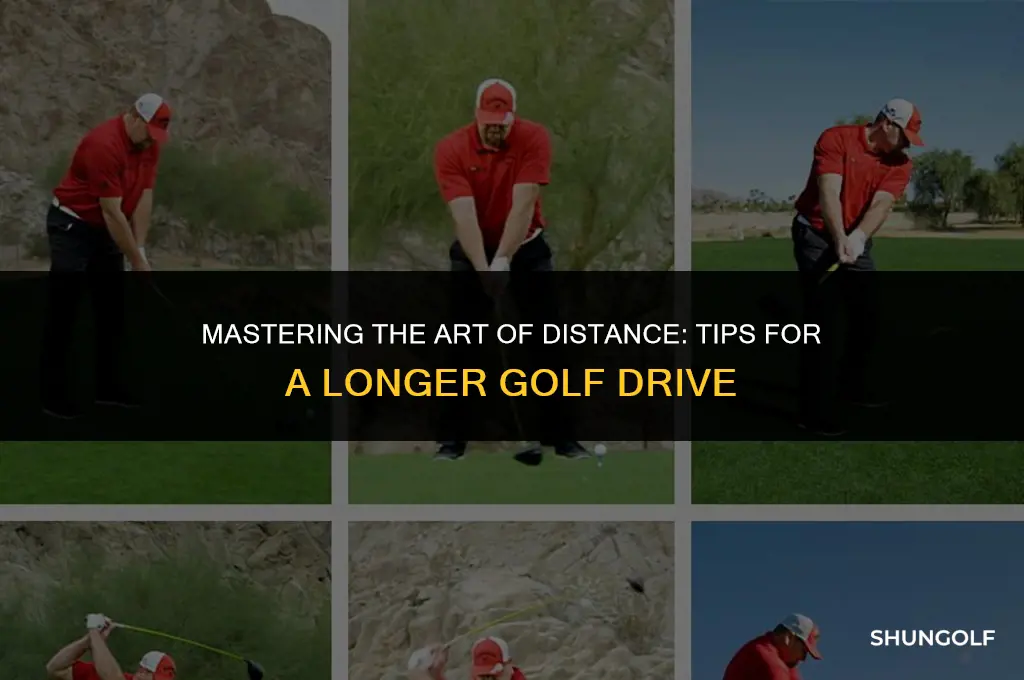 how to get longer distance in golf