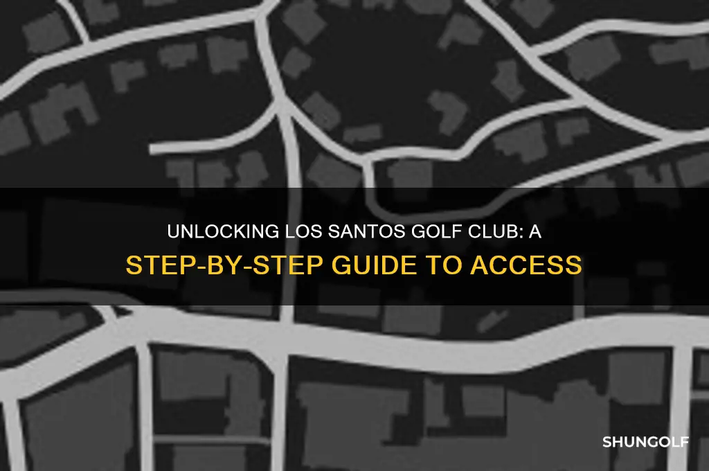how to get los santos golf club
