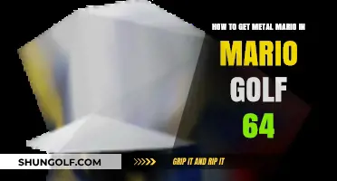 Unlocking Metal Mario in Mario Golf 64: A Step-by-Step Guide
