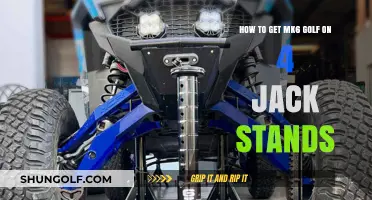 Safely Hoisting Your MK6 Golf: A Guide to Using Jack Stands