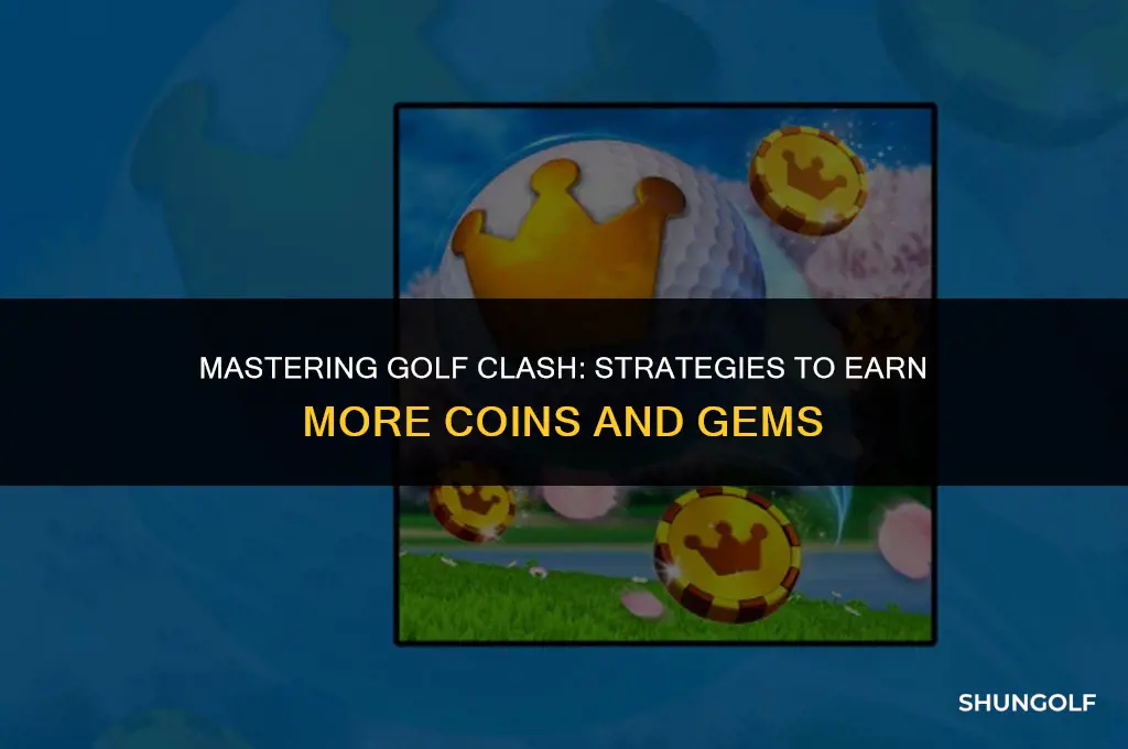 how to get more coins and gems in golf clash