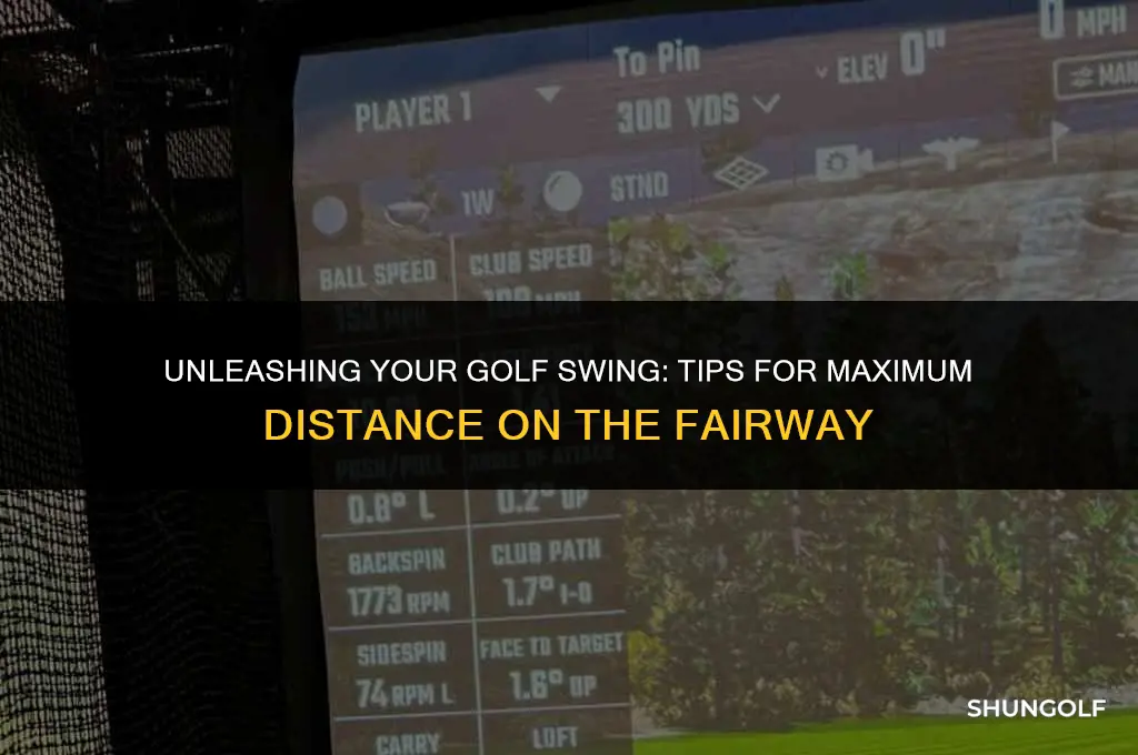 how to get more distance in golf shiels