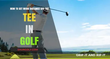 Maximizing Your Tee Distance: Tips for a Powerful Golf Drive