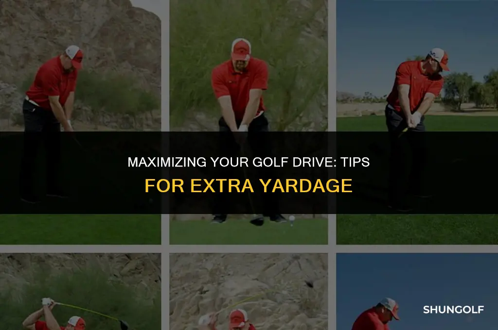 how to get more distance on golf drives