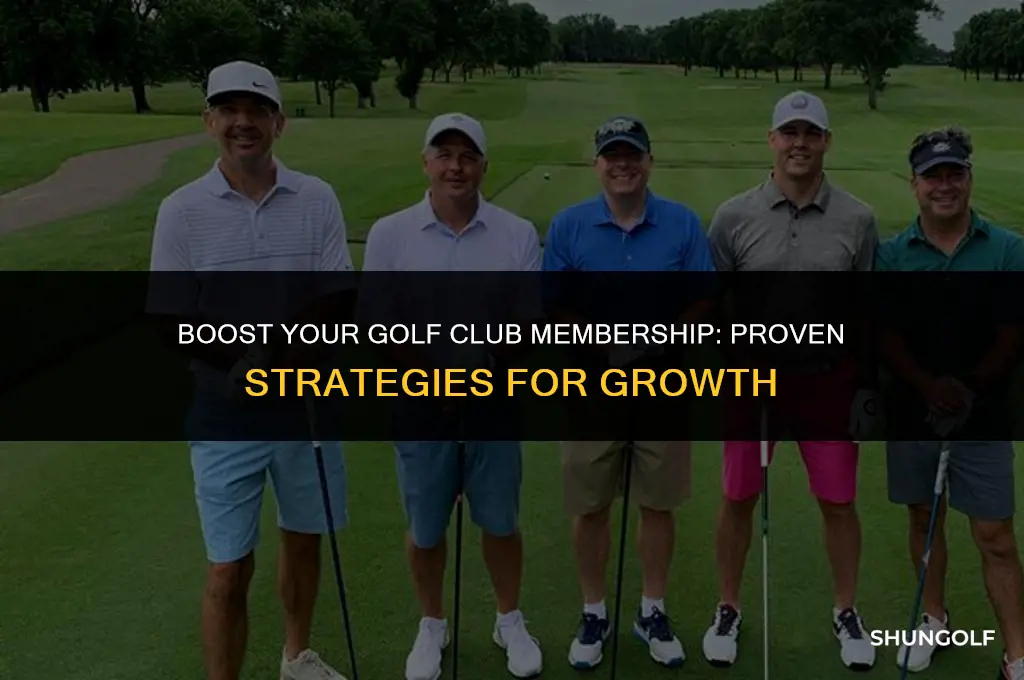how to get more golf members