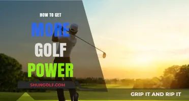 Unleash Your Golf Power: Tips and Tricks for a Stronger Swing