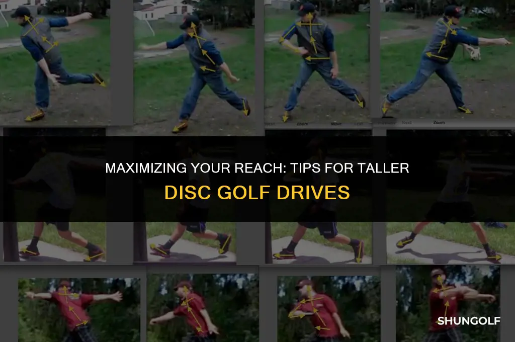 how to get more height with disc golf drives