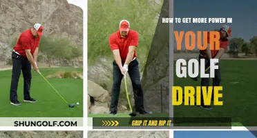 Unleash Your Golf Drive: Tips for Maximum Power and Distance