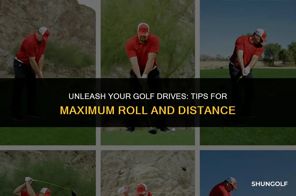 how to get more roll on golf drives