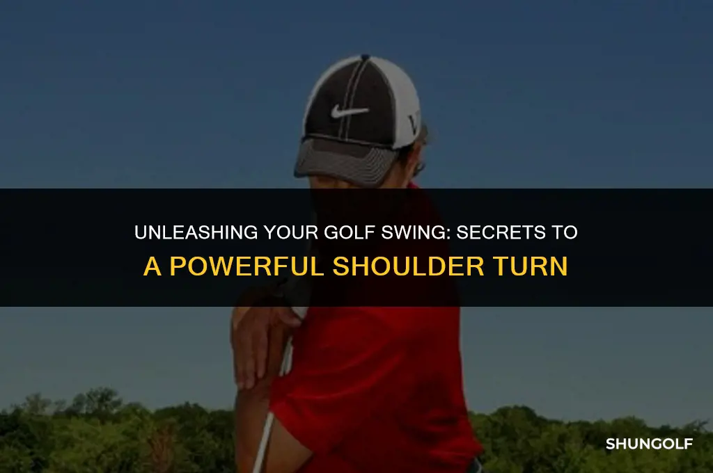 how to get more shoulder turn in golf