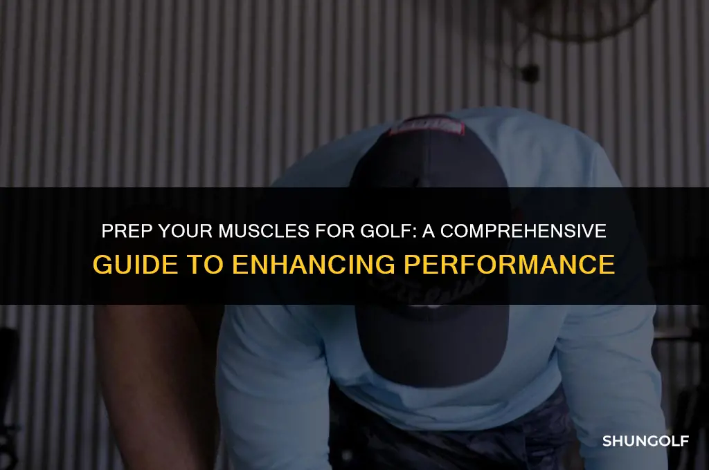 how to get muscles ready for golf
