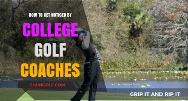 Stand Out on the Green: Catching the Eye of College Golf Coaches