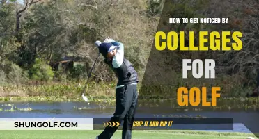 Swing Your Way to College Golf: Tips for Aspiring Student-Athletes