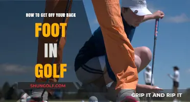 Mastering Balance: Tips to Get Off Your Back Foot in Golf