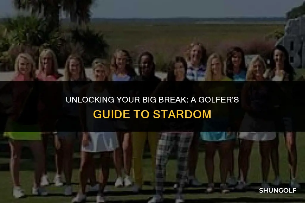 how to get on big break golf show