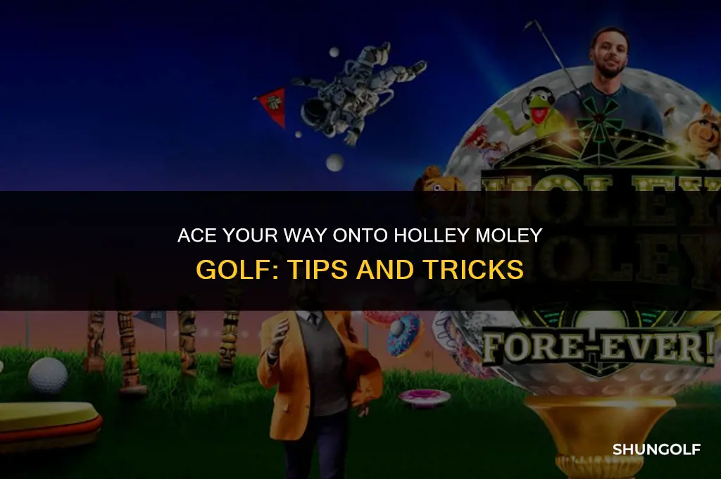 how to get on holey moley golf