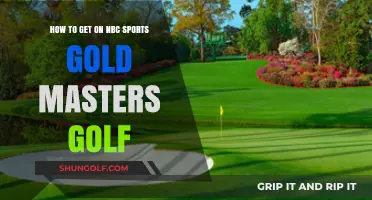 Unlocking Access: A Guide to NBC Sports Gold Masters Golf