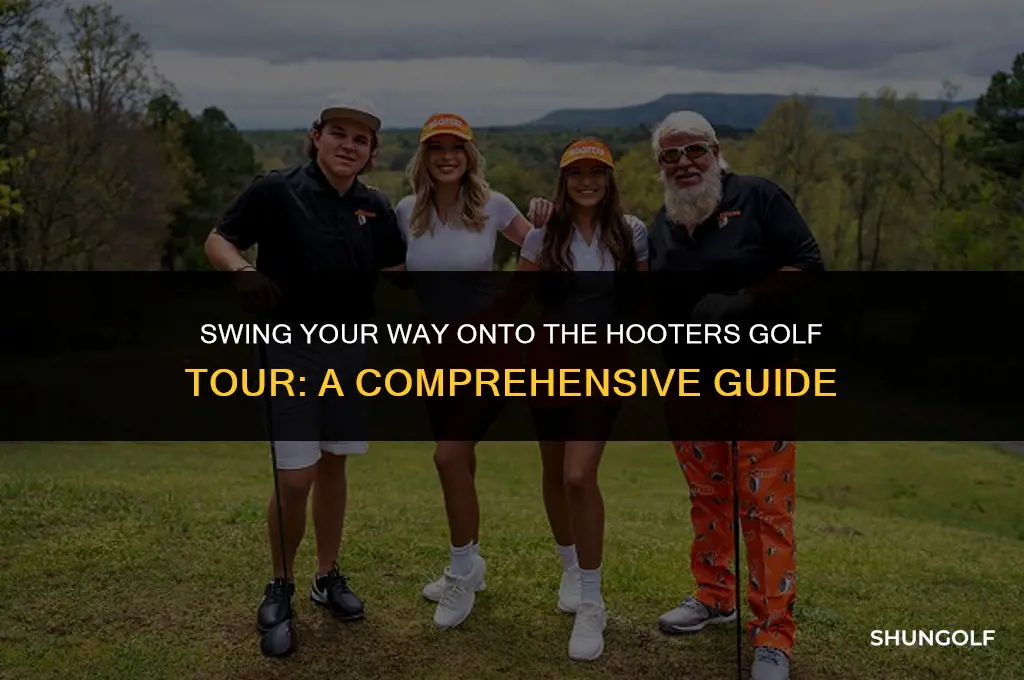 how to get on the hooters golf tour