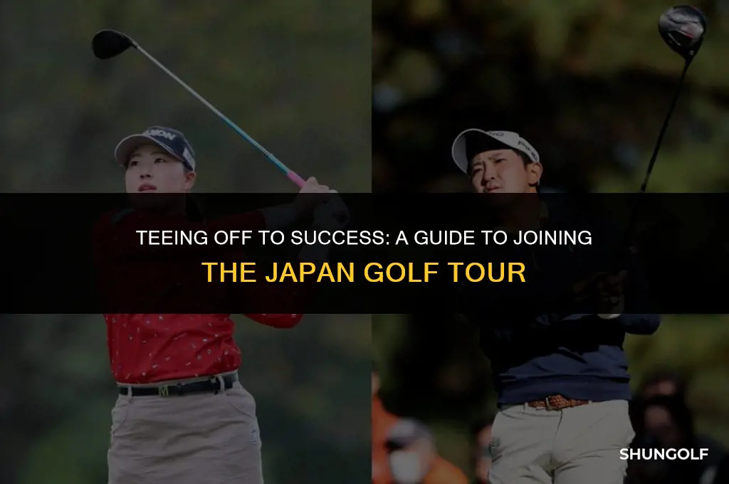 how to get on the japan golf tour
