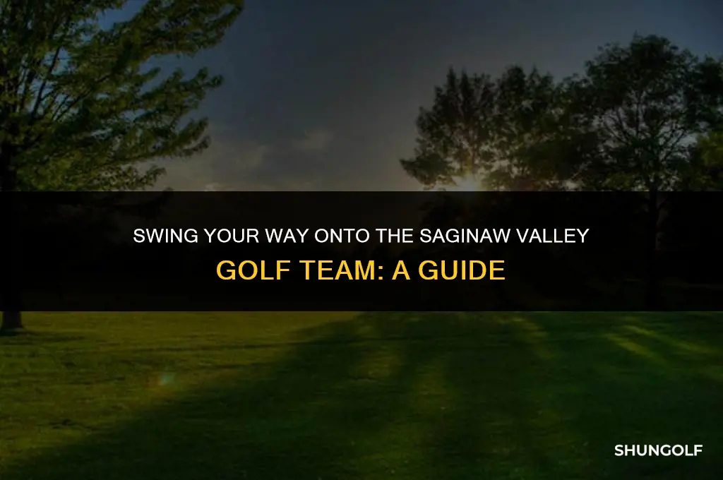 how to get on the saginaw valley golf team