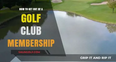 Escape Your Golf Club Membership: A Step-by-Step Guide to Freedom
