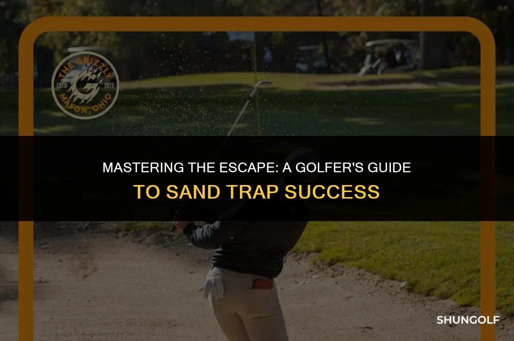 how to get out of a sand trap in golf