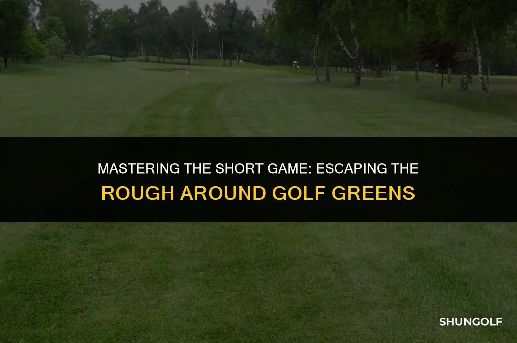 how to get out of ruff around golf greens