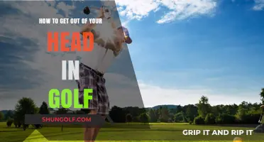 Escape Your Thoughts: A Golfer's Guide to Mental Freedom on the Course
