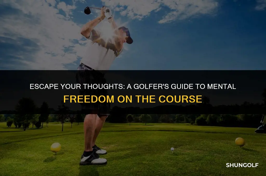 how to get out of your head in golf