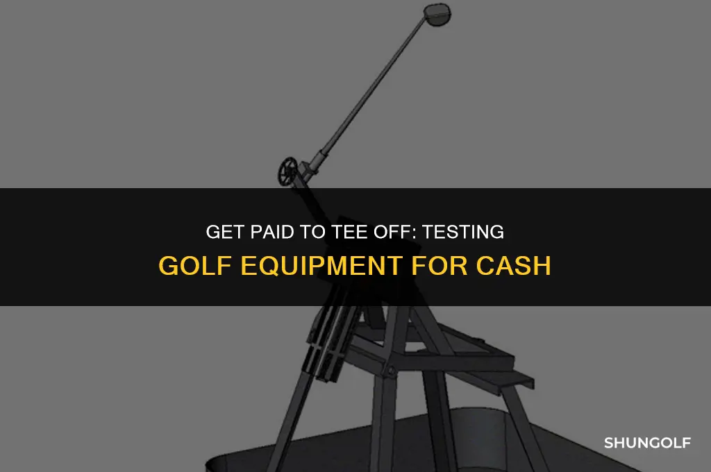 how to get paid testing golf equipment