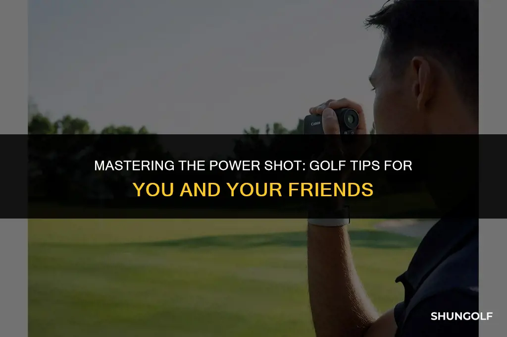 how to get power on shot golf with your friends