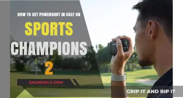 Mastering the Power Shot in Golf on Sports Champions 2