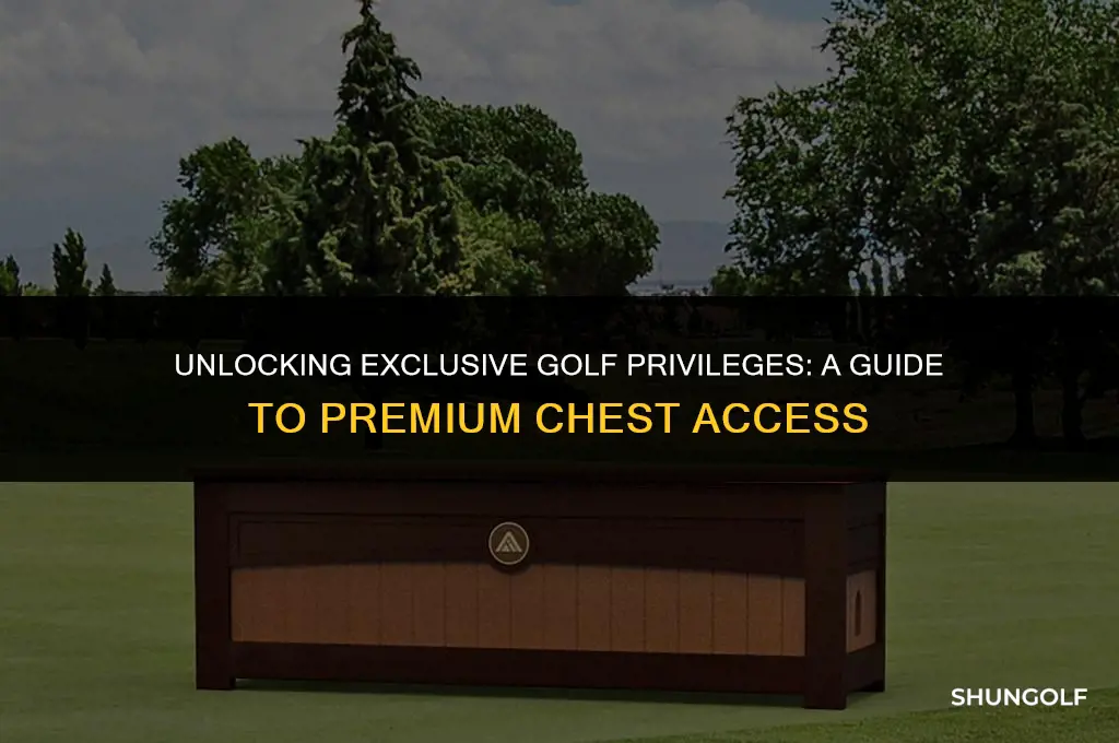 how to get premium chest golf clas