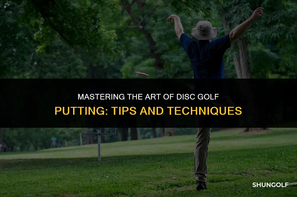 how to get really good at disc golf putting