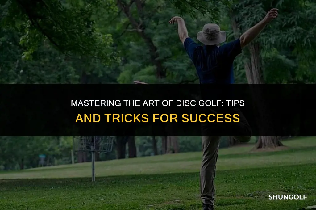 how to get really good at disc golf