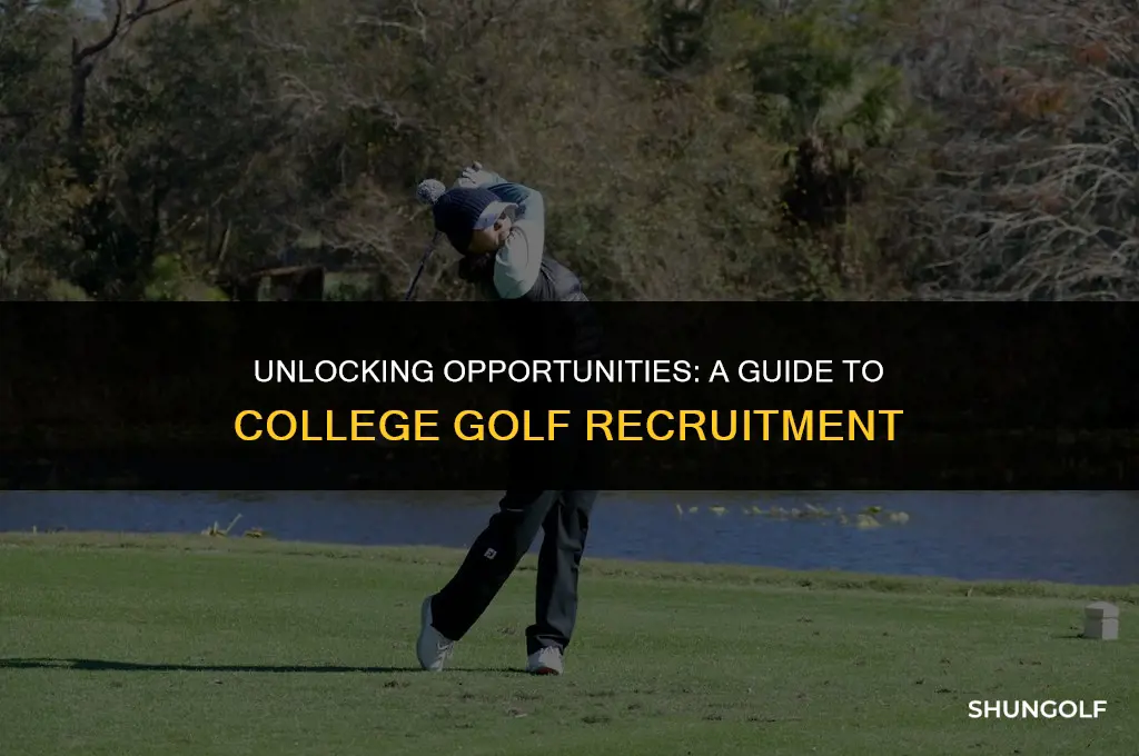 how to get recruited by college golf coaches