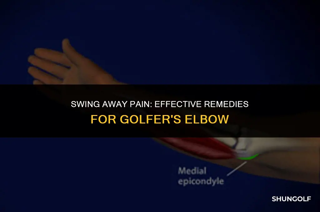 how to get relief from golfer