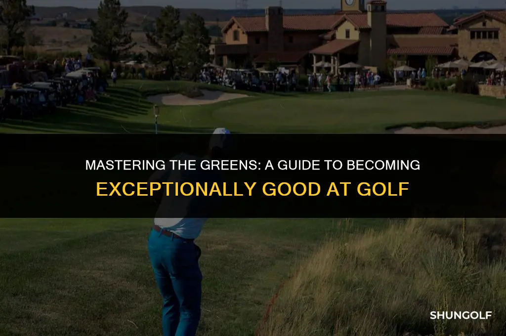 how to get ricky good at golf
