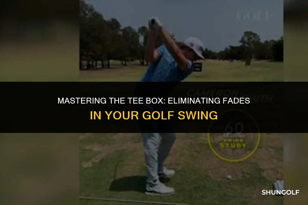 how to get rid of a fade in golf