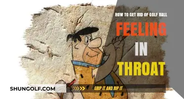 Relief from the Pesky Golf Ball Sensation in Your Throat
