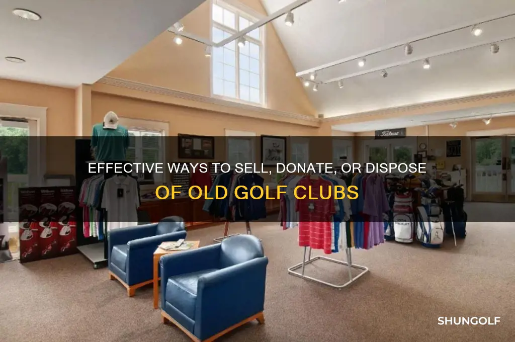 how to get rid of golf clubs