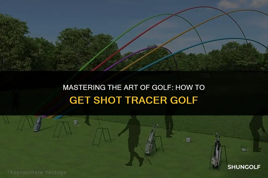 how to get shot tracer golf