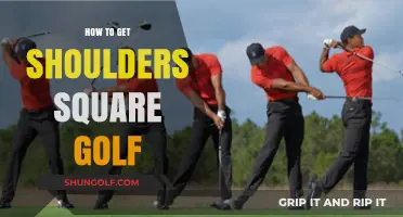 Mastering the Perfect Golf Swing: Tips for Squaring Your Shoulders