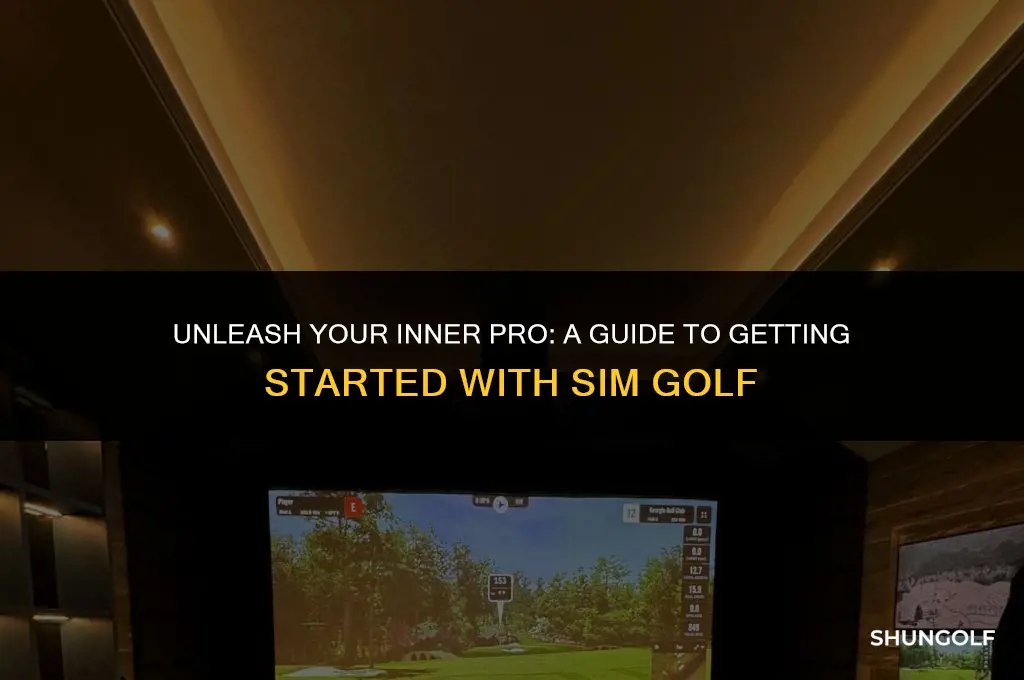how to get sim golf