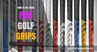 Finding Your Perfect Fit: A Guide to Golf Grip Sizing