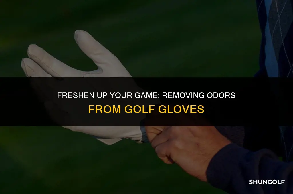 how to get smell out of golf gloves