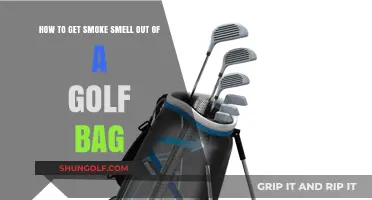 Freshen Up Your Game: Removing Smoke Smell from Your Golf Bag