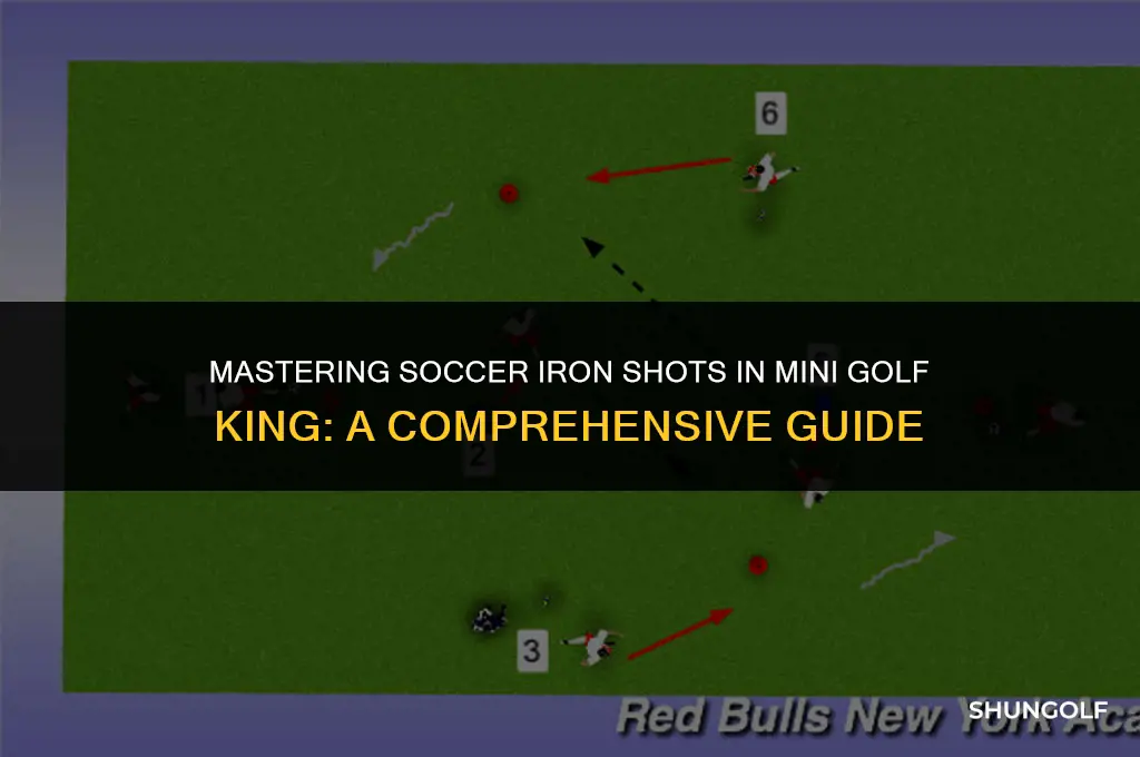 how to get soccer iron in mini golf king